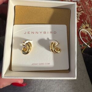 Jenny Bird mini Florence Gold Earrings